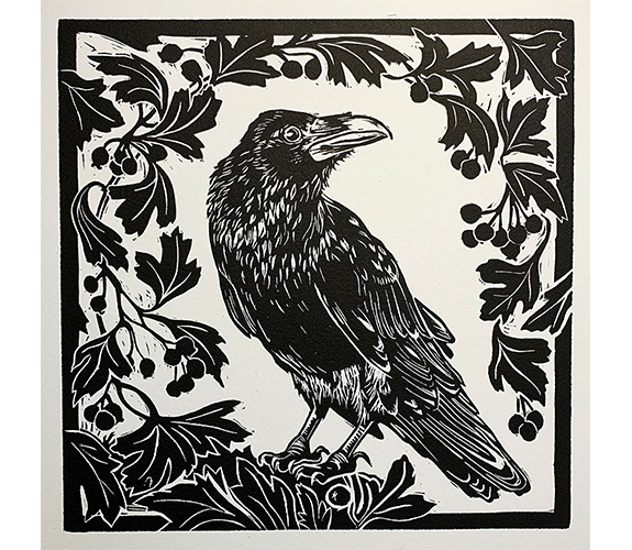 Raven and Hawthorn - Kathy Anderson